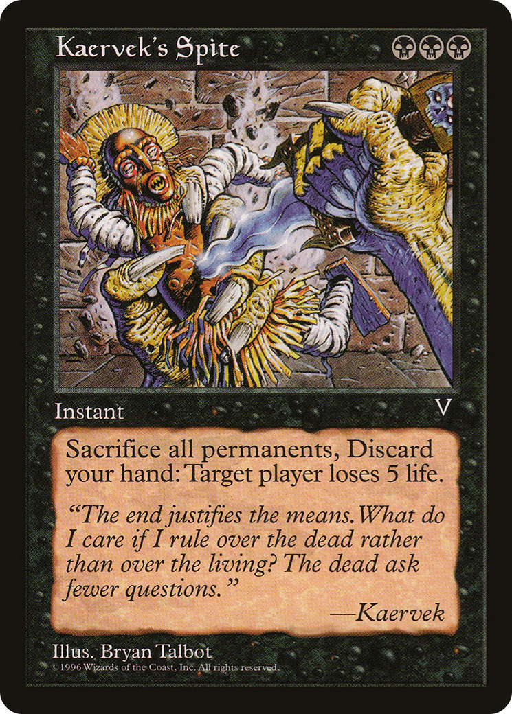 Kaervek's Spite (VIS-)  - Visions