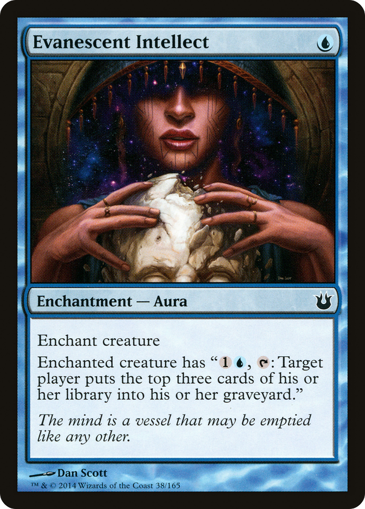 Evanescent Intellect (BNG-038)  Foil - Born of the Gods
