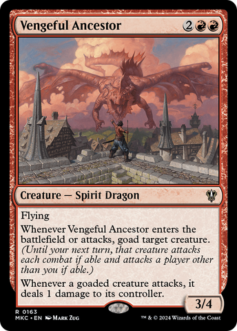 Vengeful Ancestor (MKC-163)  - Murders at Karlov Manor Commander