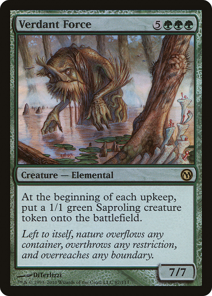 Verdant Force (DPA-087)  Foil - Duels of the Planeswalkers
