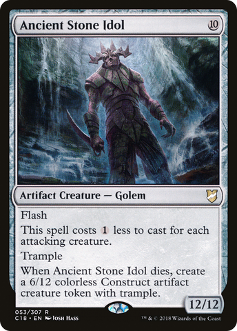Ancient Stone Idol (C18-053)  - Commander 2018