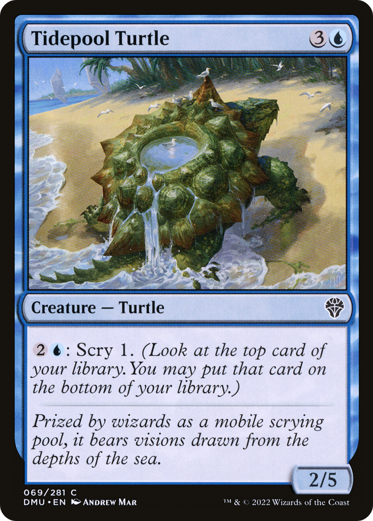 Tidepool Turtle (DMU-069)  - Dominaria United
