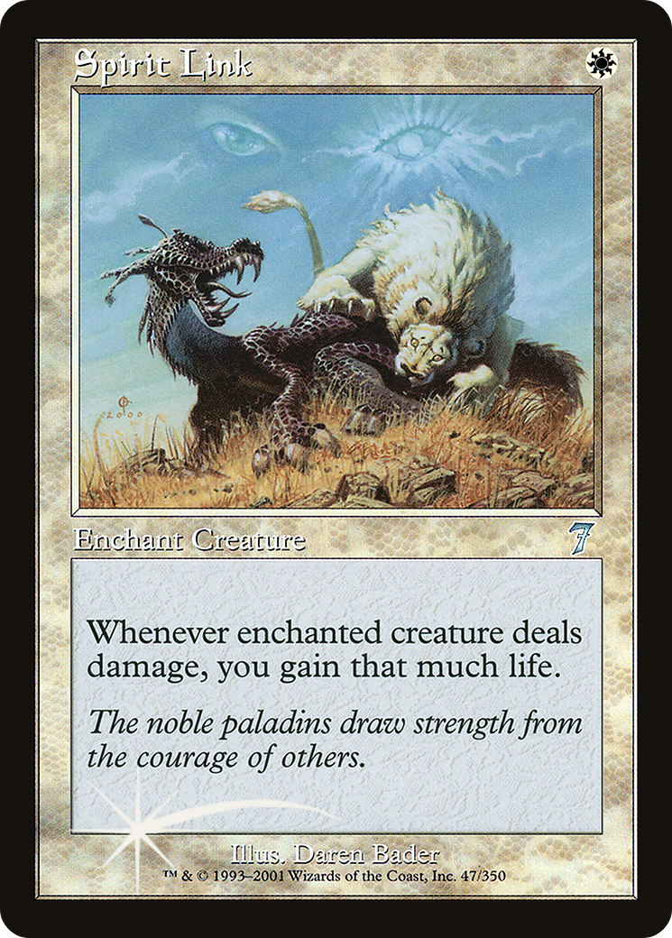 Spirit Link (7ED-47★)  Foil - 7th Edition