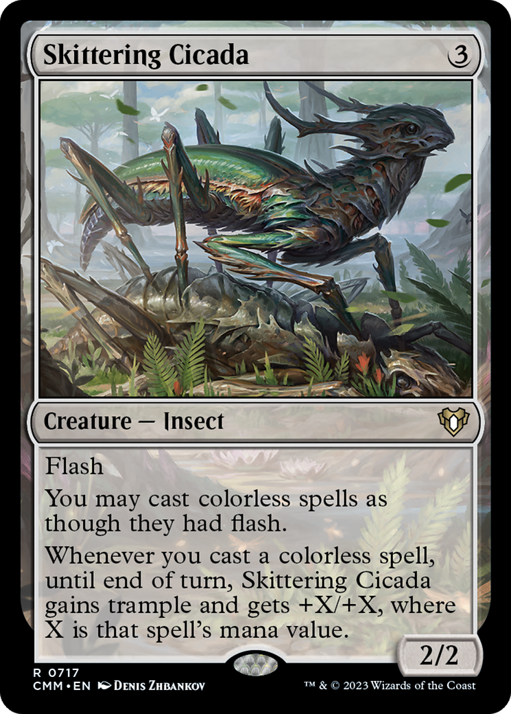 Skittering Cicada (CMM-717)  - Commander Masters