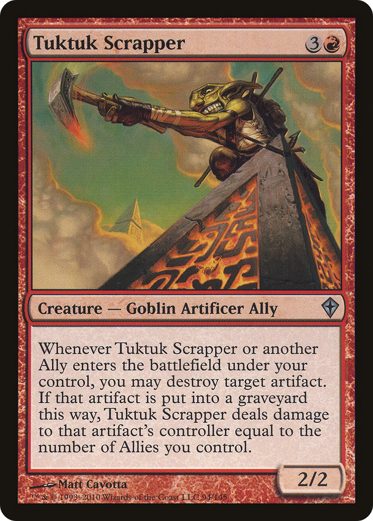 Tuktuk Scrapper (WWK-094)  Foil - Worldwake