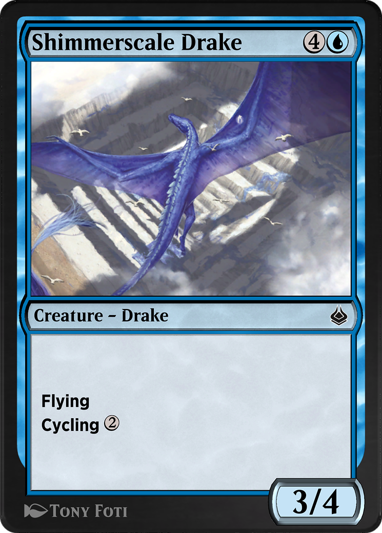 Shimmerscale Drake (AKR-078)  - Amonkhet Remastered