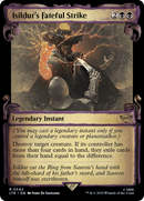 Isildur's Fateful Strike (Showcase Scrolls) (LTR-542)  Foil - The Lord of the Rings: Tales of Middle-earth: (Showcase)