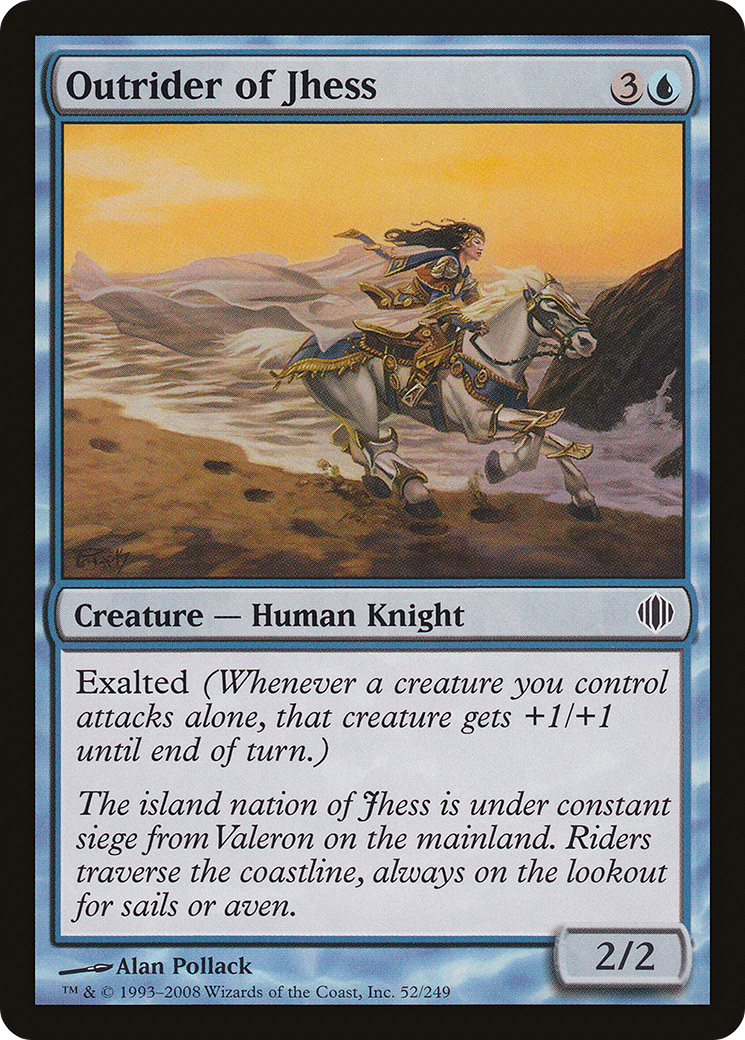 Outrider of Jhess (ALA-052) - Shards of Alara Foil