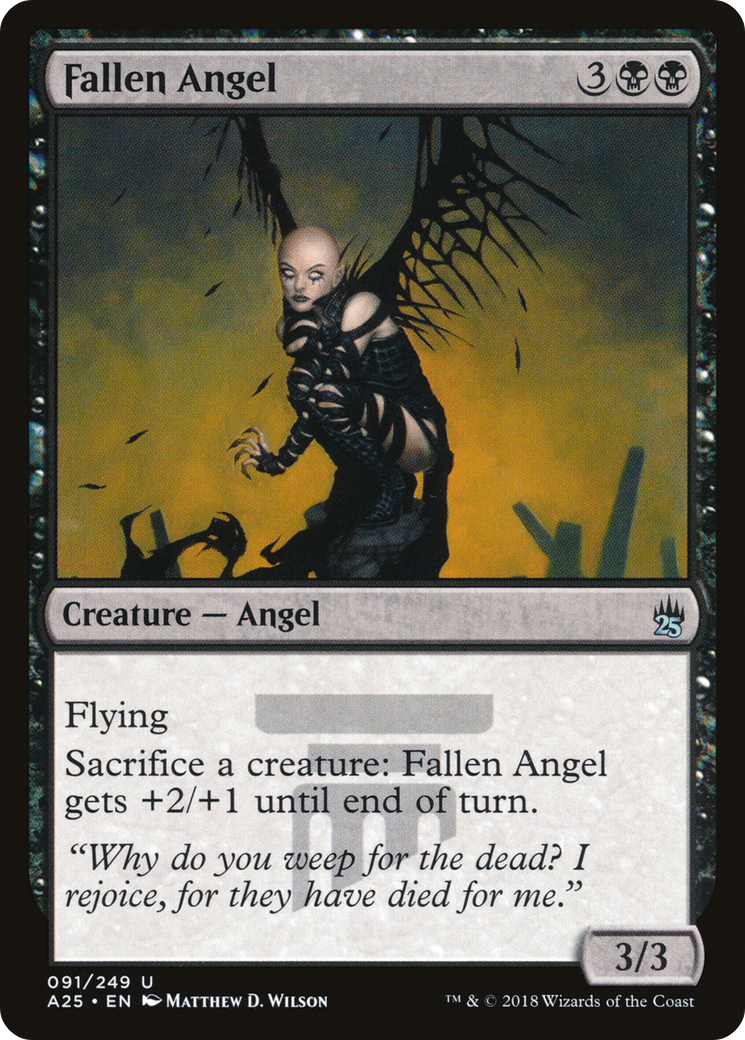Fallen Angel (A25-091)  Foil - Masters 25