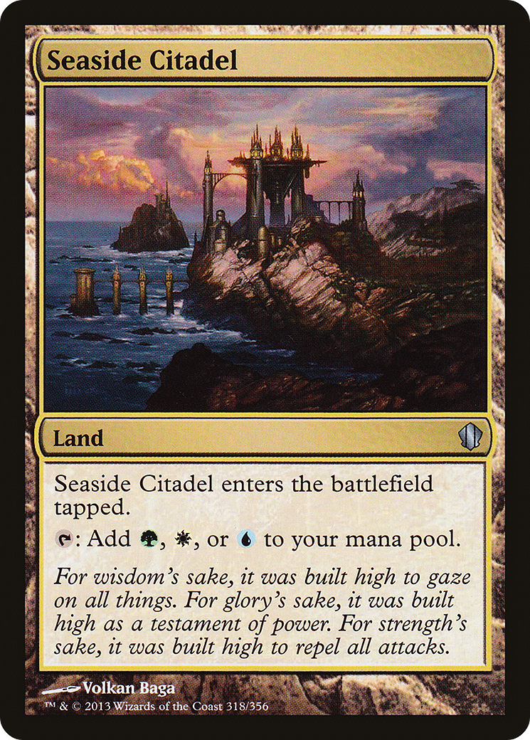 Seaside Citadel (C13-318)  - Commander 2013