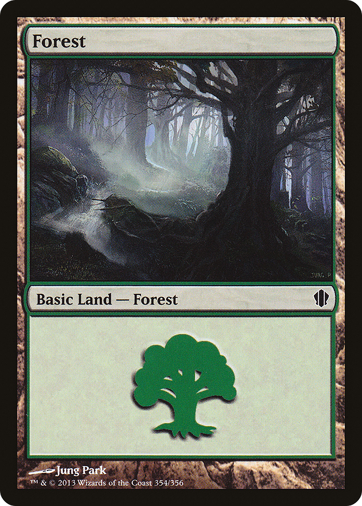 Forest (354) (C13-354)  - Commander 2013