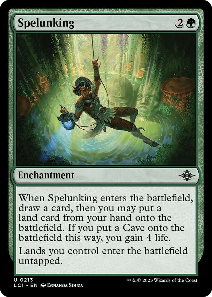 Spelunking (LCI-213)  - The Lost Caverns of Ixalan