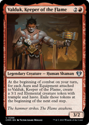 Valduk, Keeper of the Flame (CMM-266)  Foil - Commander Masters