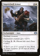 Improvised Armor (DMR-010)  - Dominaria Remastered