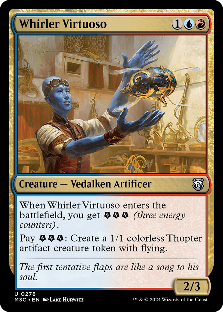 Whirler Virtuoso (M3C-278)  - Modern Horizons 3 Commander