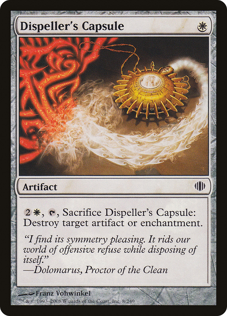 Dispeller's Capsule (ALA-008)  Foil - Shards of Alara