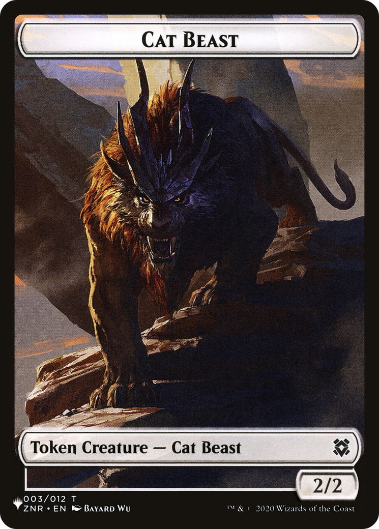 Cat Beast (PLST-TZNR-3)  - The List