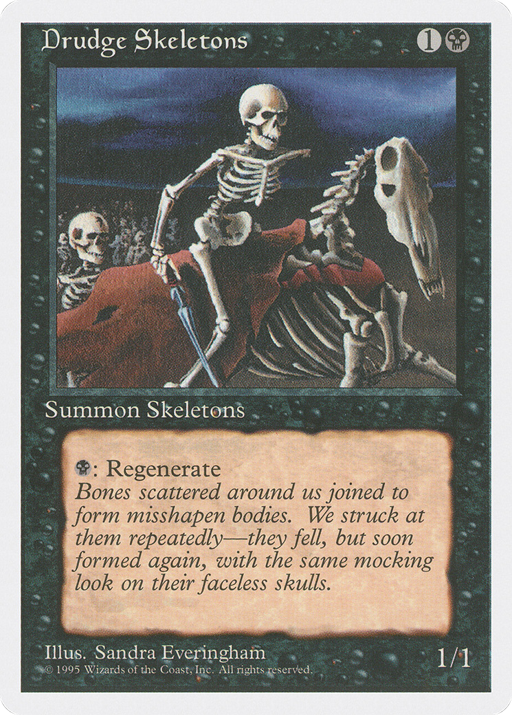 Drudge Skeletons (4ED-)  - Fourth Edition