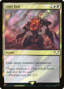 Utter End (Surge Foil) (40K-226)  Foil - Warhammer 40,000 Commander