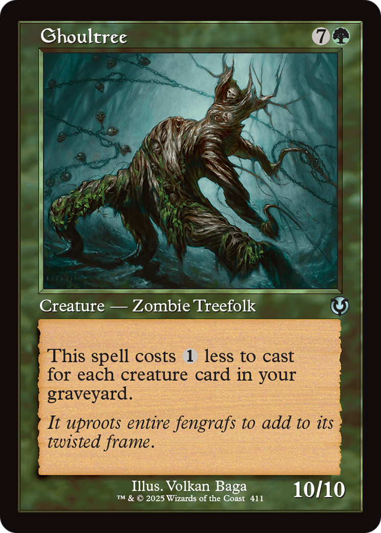 Ghoultree (Retro Frame) (INR-411) - Innistrad Remastered Foil