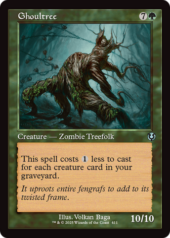Ghoultree (Retro Frame) (INR-411)  Foil - Innistrad Remastered