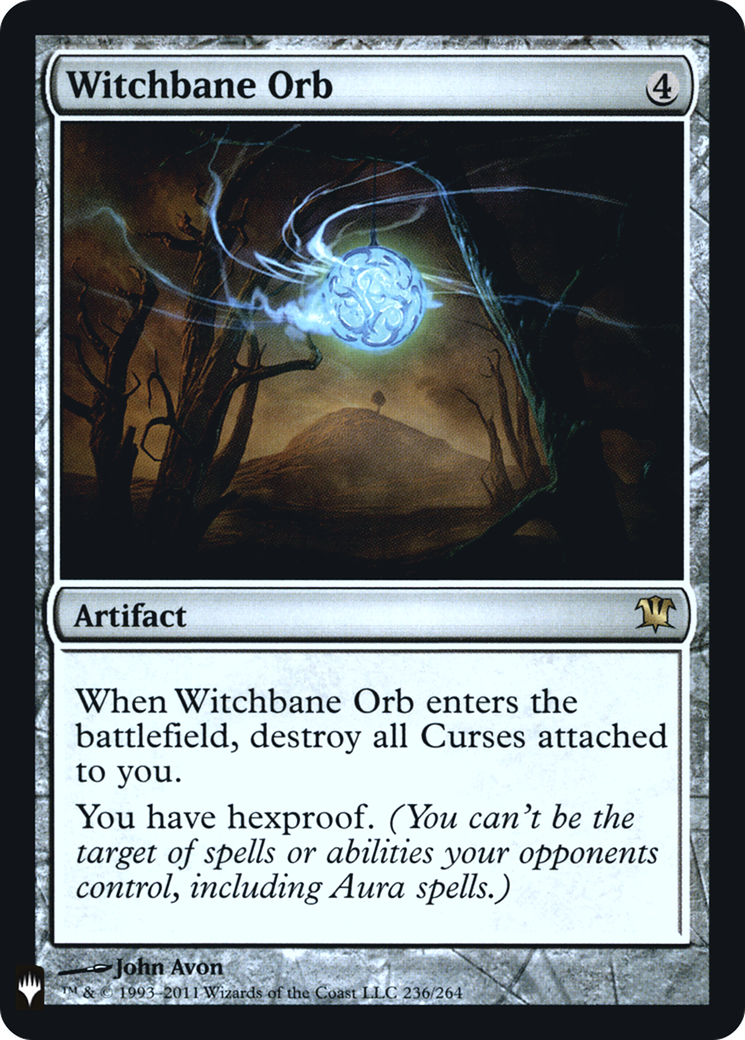 Witchbane Orb (LIST-ISD-236)  Foil - The List