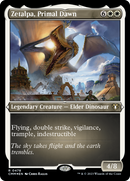 Zetalpa, Primal Dawn (CMM-478)  Etched Foil - Commander Masters