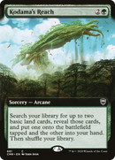 Kodama's Reach (Extended Art) (CMR-681)  - Commander Legends: (Extended Art)