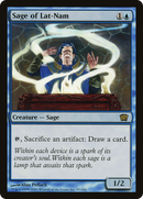 Sage of Lat-Nam (8ED-97★) - Eighth Edition Foil
