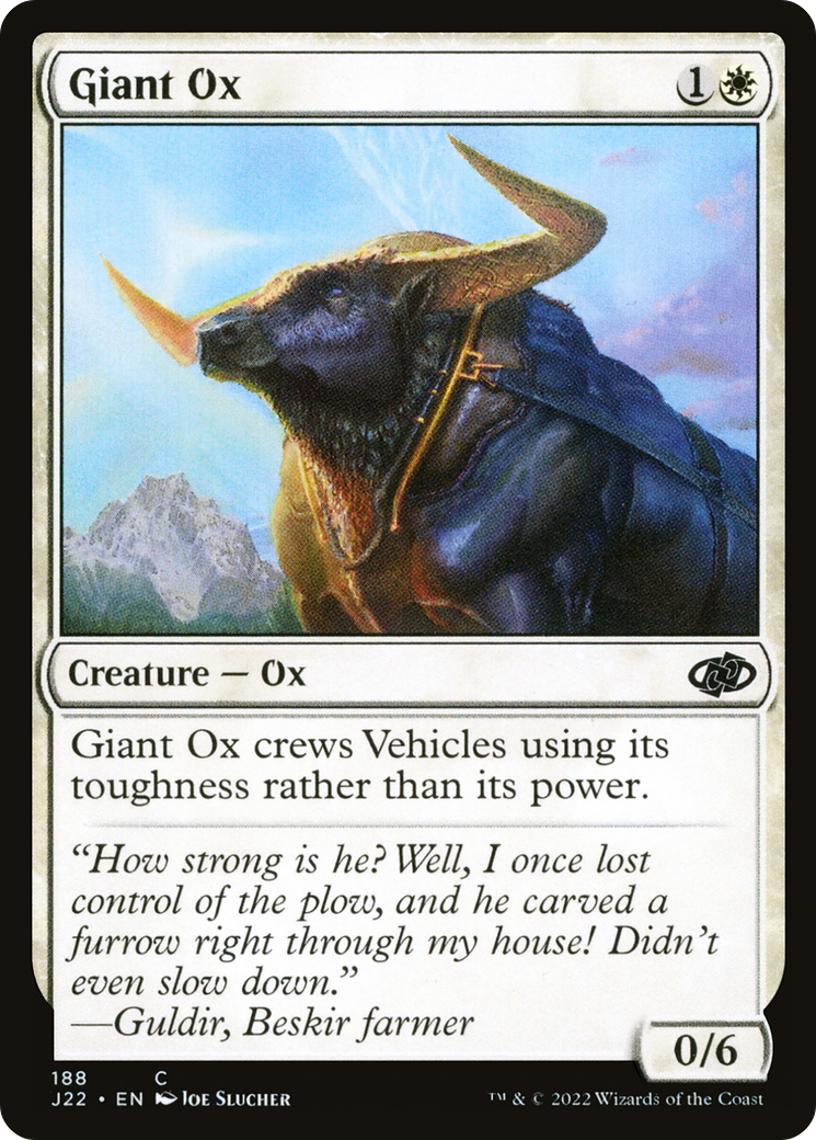 Giant Ox (J22-188)  - Jumpstart 2022