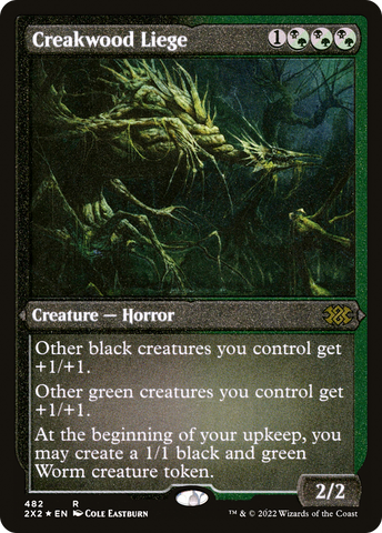 Creakwood Liege (Foil Etched) [Double Masters 2022]