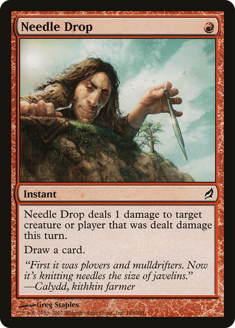 Needle Drop (LRW-186)  Foil - Lorwyn