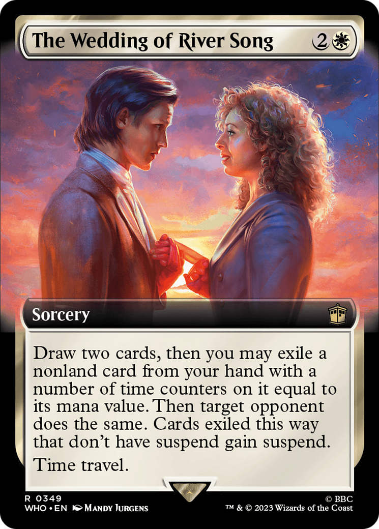 The Wedding of River Song (Extended Art) (WHO-349)  - Doctor Who: (Extended Art)