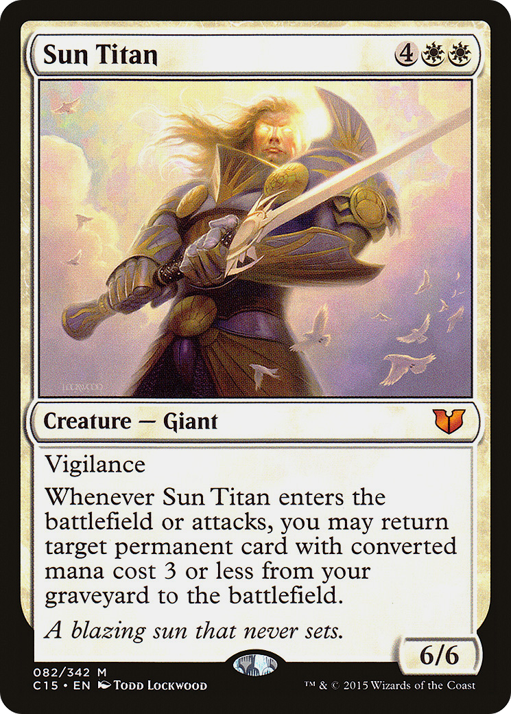 Sun Titan (C15-082)  - Commander 2015