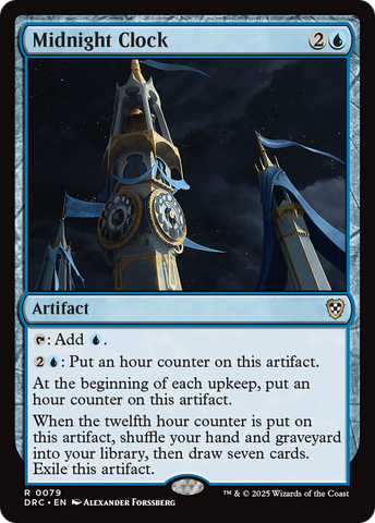 Midnight Clock (DRC-079)  - Commander: Aetherdrift
