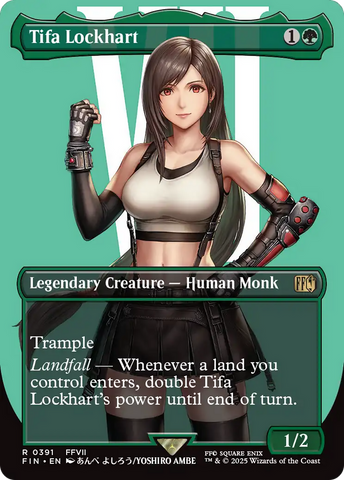 Tifa Lockhart (Borderless) (FIN-391)  - FINAL FANTASY