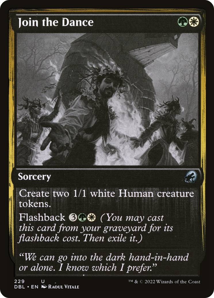 Join the Dance (DBL-229)  Foil - Innistrad: Double Feature