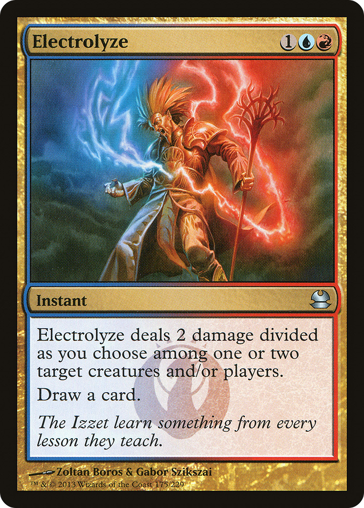 Electrolyze (MMA-175)  Foil - Modern Masters