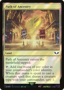 Path of Ancestry (Surge Foil) (40K-287)  Foil - Warhammer 40,000 Commander