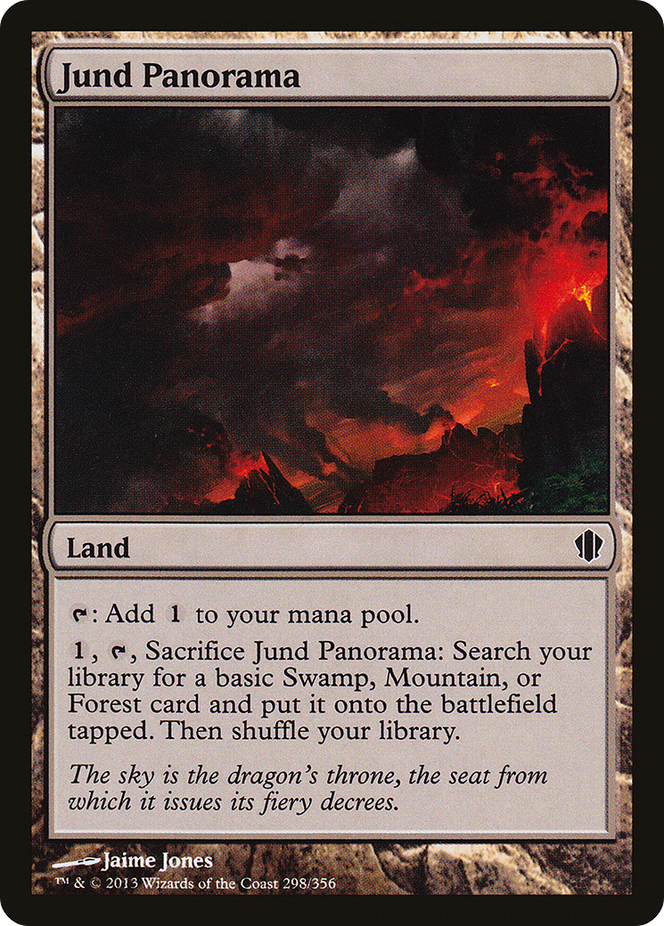 Jund Panorama (C13-298)  - Commander 2013