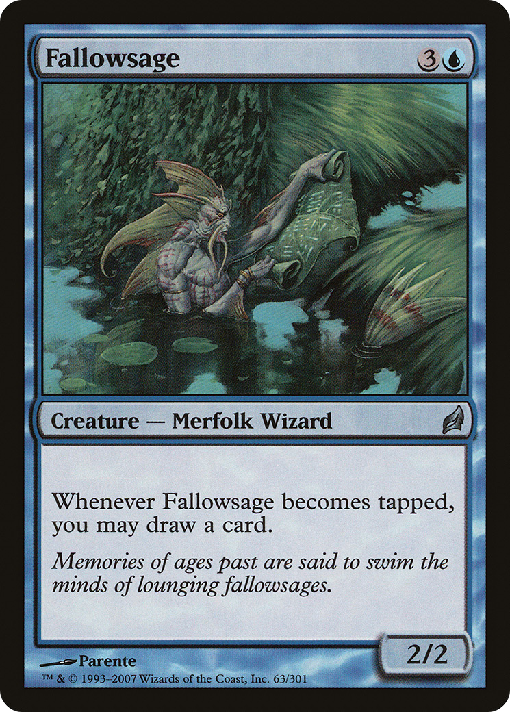 Fallowsage (LRW-063)  - Lorwyn