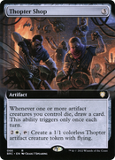 Thopter Shop (Extended Art) (BRC-066)  - The Brothers' War Commander: (Extended Art)