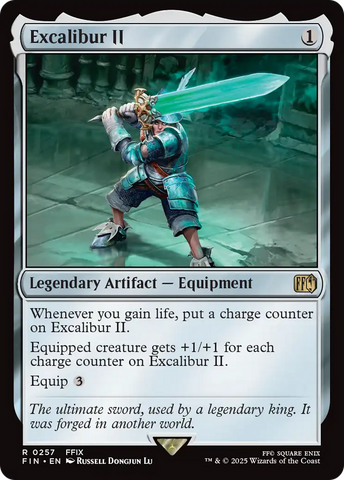 Excalibur II (FIN-257)  Foil - FINAL FANTASY
