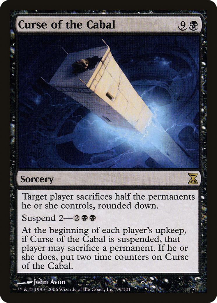 Curse of the Cabal (TSP-099)  - Time Spiral