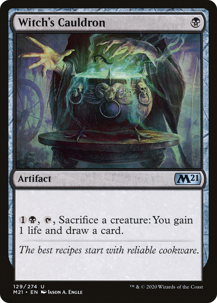 Witch's Cauldron (M21-129)  - Core Set 2021