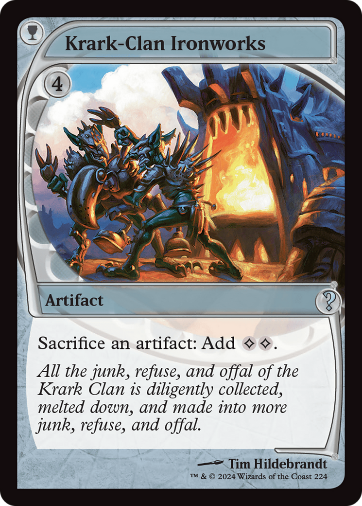 Krark-Clan Ironworks (Future Sight) (MB2-224)  Foil - Mystery Booster 2