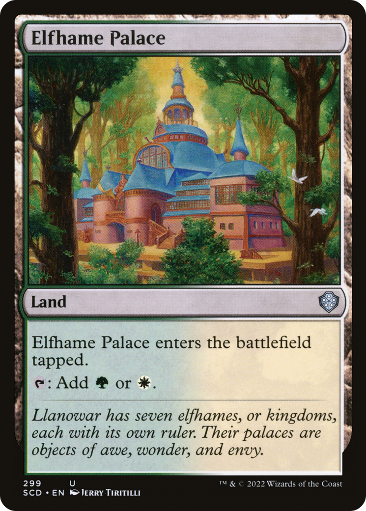 Elfhame Palace (SCD-299)  - Starter Commander Decks