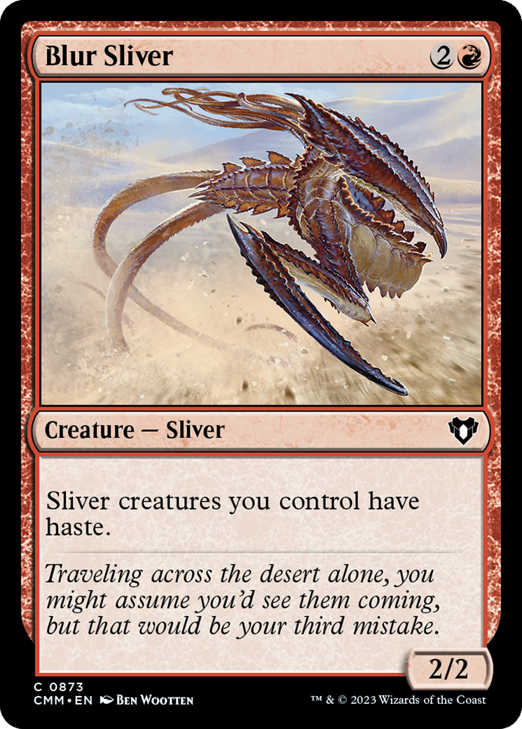 Blur Sliver (CMM-873)  - Commander Masters