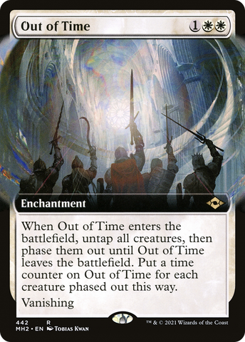 Out of Time (Extended Art) (MH2-442)  Foil - Modern Horizons 2: (Extended Art)