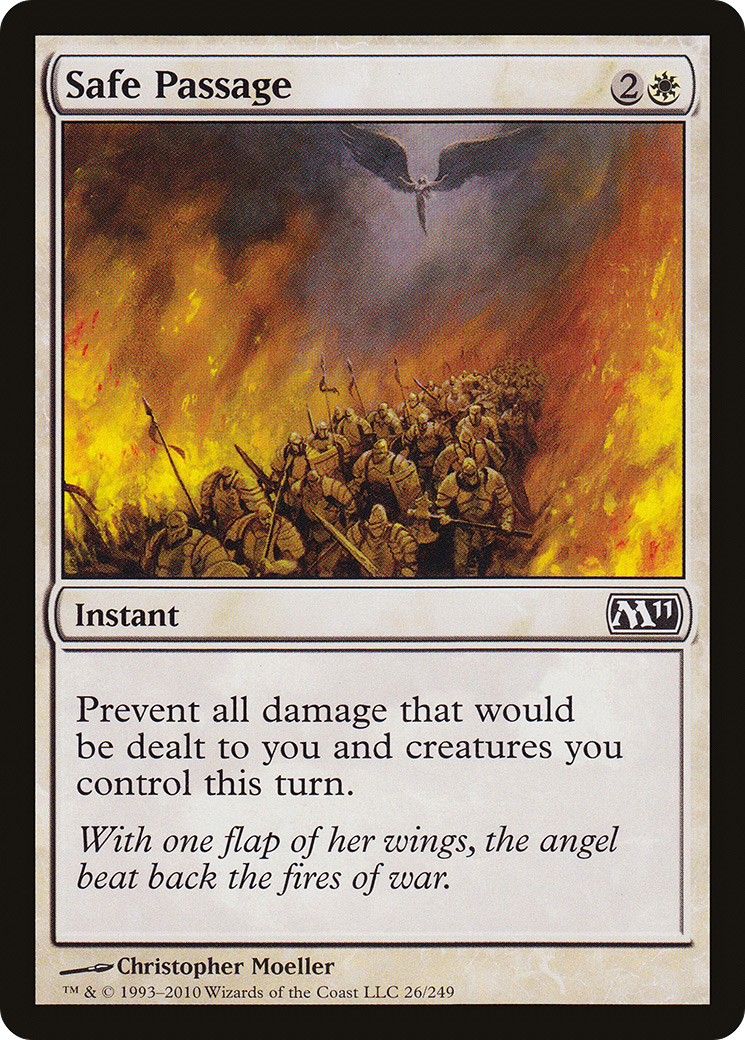 Safe Passage (M11-026)  Foil - Magic 2011